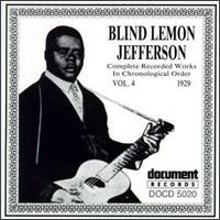 Blind Lemon Jefferson • 1929 • Complete Recorded Works, Volume 4 (1929)