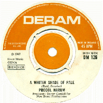 Procol Harum • 1967 • A Whiter Shade of Pale